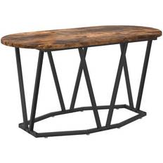 vidaXL Kaffeebord Rökt Ek 80x40x40.5 cm Soffbord