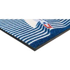 Türvorleger Wash+Dry Fußmatte Sailing Boat 7 mm Blau Blau