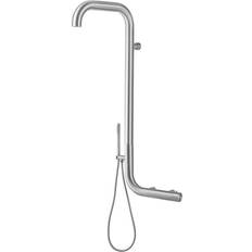 Wandmontierte Edelstahl Außendusche 316l