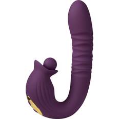 Ciro 4 in 1 G-Spot Clitoral Vibrator Purple