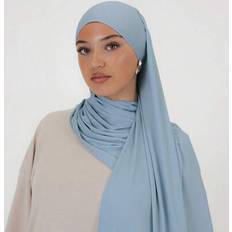 Modal Accessories Shein Classic Solid Color Elegant Casual Knit Hem Scarf - Hijab