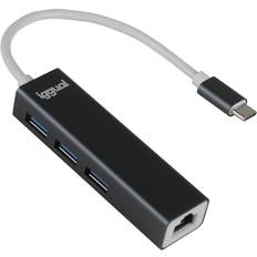 Iggual Black DisplayPort Cable 1.8m