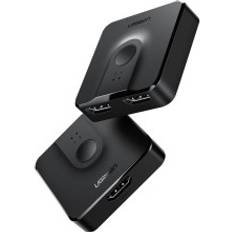 Hpa HDMI Splitter Switch 2x HDMI 4K 60Hz Svart