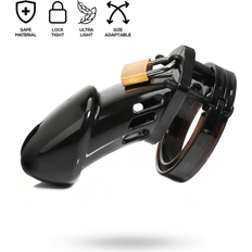 Chastity cage LateToBed Chastity Cage Long Black