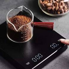 Kitchen Scales Shein Black Mini Food Weighing Scale 3kg