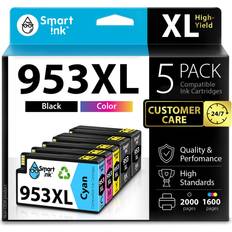 Smart Ink Compatible Ink Cartridge Replacement HP 953XL 5 Multipack - Black