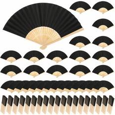 Hand Held Fans Shein Foldable Bamboo Paper Fan 3 2 1pc