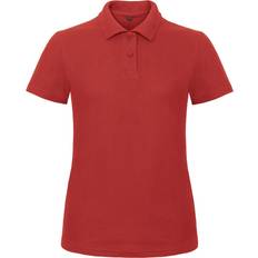 ID001 Piqué Polo Shirt - Röd