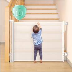 Momcozy Auto-lock Retractable Baby Stair Gate