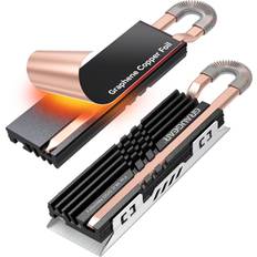 Heatpipe Kylfläns SSD M.2 NVMe 2280
