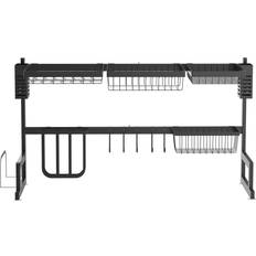 Svarta Diskställ Northio Diskavloppsservis 2-Vånings Diskfat 52.5 cm Diskställ