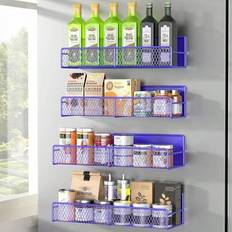 Spice Racks Shein Magnetic Spice Rack Refrigerator 6 Pack