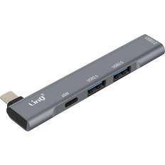 4-in-1 USB C Hub 60W Charger