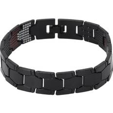 Titanium Bracelets Goolrc Detachable Adjustable Hexagonal Multipoint Bracelet - Black