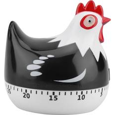 Kitchen Timers Cosy@home Chicken Pattern Countdown Reminder Black Kitchen Timer