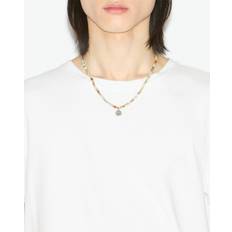Green - Men Necklaces Isabel Marant Collier Pierce Homme Pastel Vert Argenté