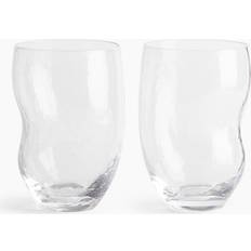 Tumblers H&M 2-Pack Clear Glass Tumblers Tumbler