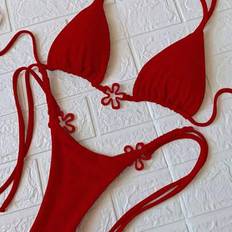 Shein Sexy Solid Color Bikini Swimsuit