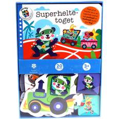 The Superhero Train 20 Pieces