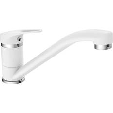 Eisl Grifo Monomando De Cocina Speed Blanco Cromado Blanco Mate