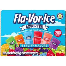 Ice Cream Fla.Vor.Ice Assorted Freezer Pops 299.8oz 200pcs 1pack