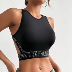 Camouflage Tank Tops Shein Camo Print Crop Sports Teeworkout Tank Top