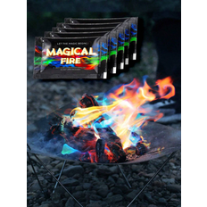 Fireplace Accessories Shein Fire Color Changing Packets Fire Pit, Perfect Magic Flame Color Changing Pack For Camping, Bonfire, Fire Pits & Outdoor Fireplaces, Campfire Accessories For Creating Surprise And Ambiance