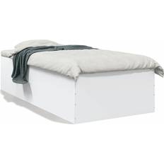vidaXL Engineered White Sengeramme 100x200cm