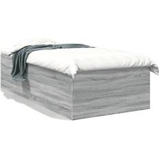 vidaXL Engineered Sonoma Gray Sengeramme 102x203cm