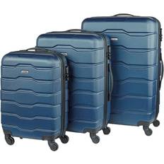 VonHaus Luggage Set of 3 - Navy