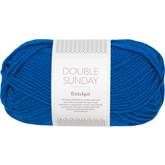 Sandnes Garn Double Sunday Electric Blue 108m