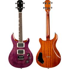 Ukuleles Flight Vanguard Transparent Purple