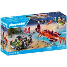 Playmobil Toys Playmobil Pirates Battle Against the Giant Crab 71532