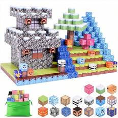 Shein 100pcs Creative Magnetic Building Blocks Toy Set