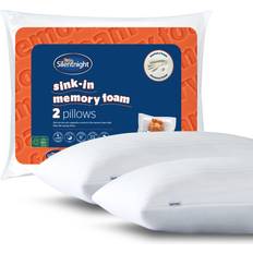 Bed Pillows Silentnight Sink In Memory Foam Shell Pillows White Fiber Pillow