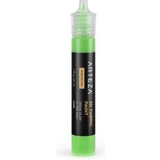 3D Fabric Paint Green Glow A405