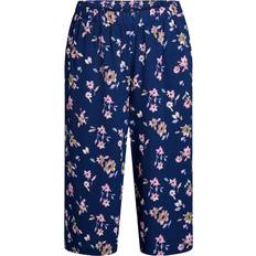 Zizzi Kläder Zizzi Byxor caAnni Culotte Pant - Blå