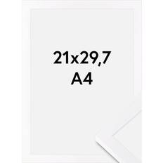 Akryl Ramar BGA Selection Akrylglas Vit 21x29.7 cm A4 Ram