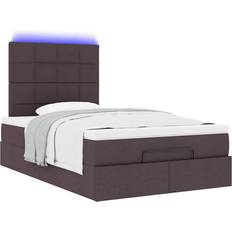 vidaXL Ottoman Bed Frame with Mattress 120x200cm