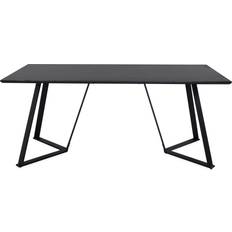 Venture Design Marina Black Esstisch 90x180cm
