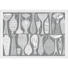 Linneväveri Pottery Placemat 35x48 cm Black