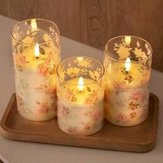 LED Candles Shein Flameless Candles Set With Remote Control LED Candle 3pcs