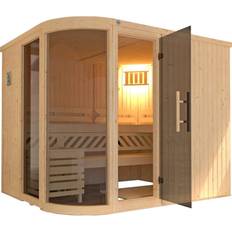Saunaräume Weka Elementsauna SARA 2 Saunaofen:9 kW Saunaofen, ext. Steuerung