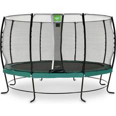 Trampoline Exit Toys Lotus Classic Trampolin ø427cm grün