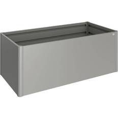 Odlingslådor Biohort Raised Vegetable Bed - Metallic Quartz Grey 102x201x77cm