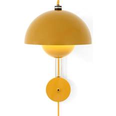 &tradition flowerpot vp8 &Tradition Flowerpot VP8 Vermilion Mustard Vägglampa