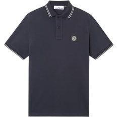 Stone Island Slim Fit Polo Shirt - Navy Blue