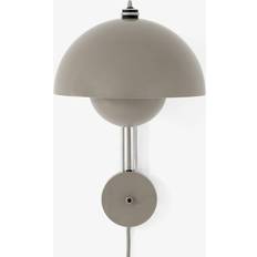 &tradition flowerpot vp8 &Tradition Flowerpot VP8 Vermilion Grey Beige Væglampe