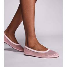 Pink Ballerinas Simmi London Luanne Mesh Ballerina Flats - Pink