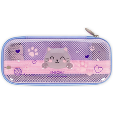 Pink Desktop Organizers Legami Wonderwow Kitty Pencil Case Pink